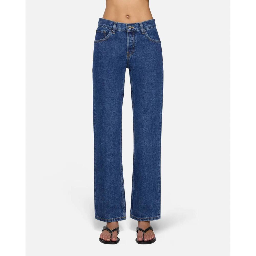 NEW EB DENIM ariel mid rise wedgie jean in manhattan - Picture 1 of 3